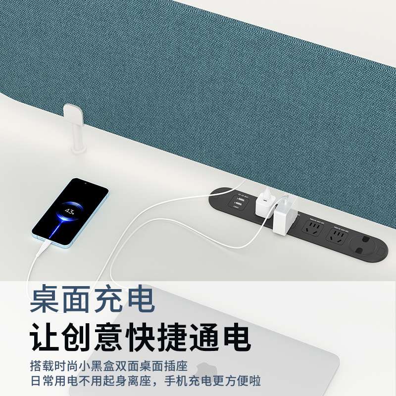2人位桌椅6人位四人位员工桌多人位办公家具电脑桌椅组合自由组合