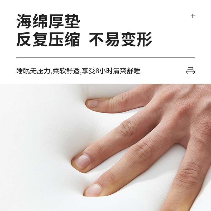 工厂直供折叠床 单人阻燃海绵小床便携公寓酒店沙发床弹簧加床
