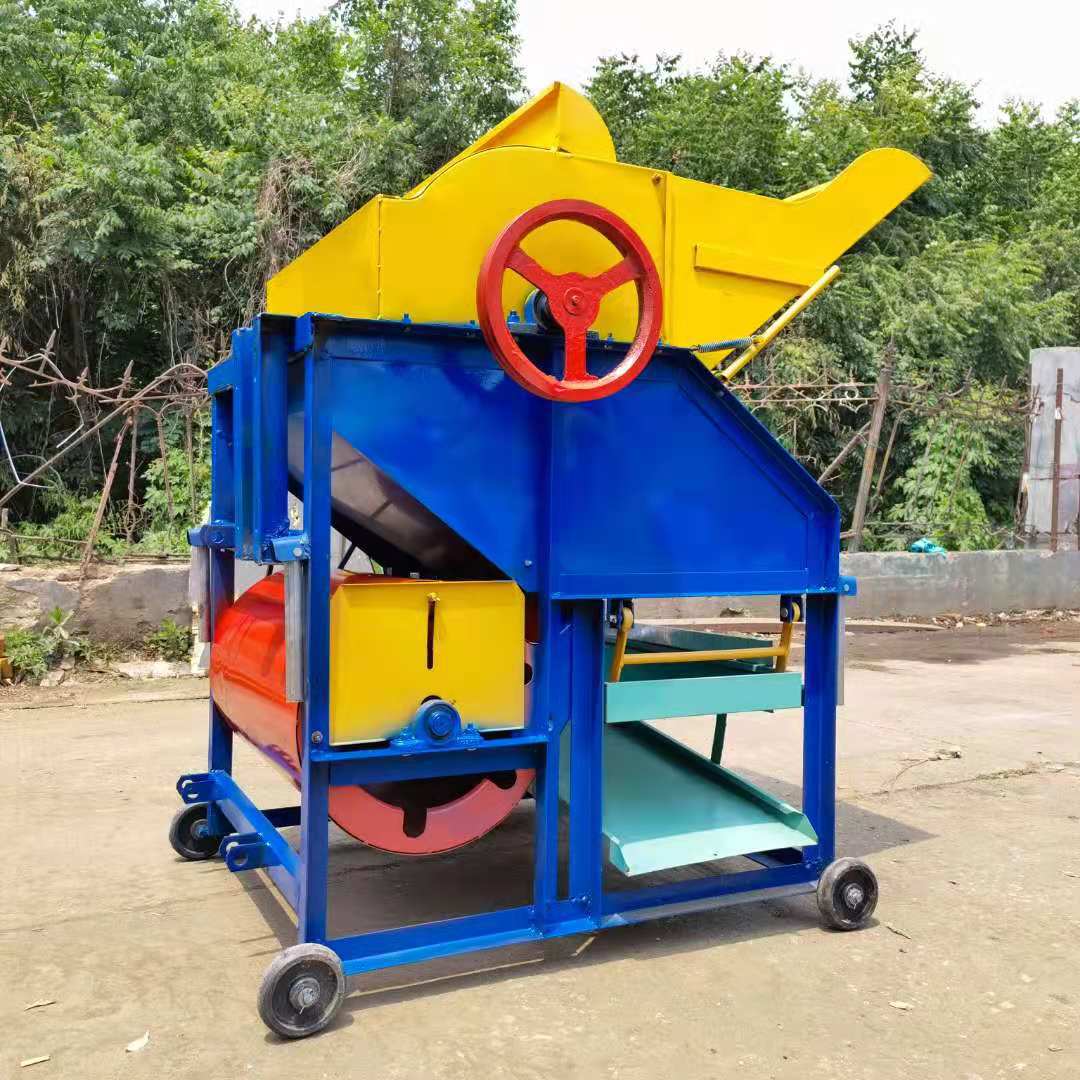 家用中小型花生摘果机带自动装袋400型号花生打果机去秧子机器