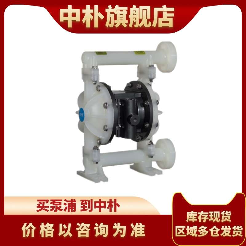 BSK气动隔膜泵P06PP-PTT4-B 1/4寸微小型往复水泵酸碱流体输送泵