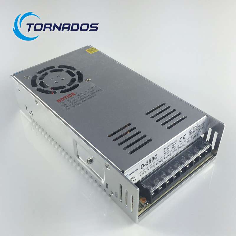 D-350C双组电压输出开关电源12V10A 24V10A工控机械电源AC转DC