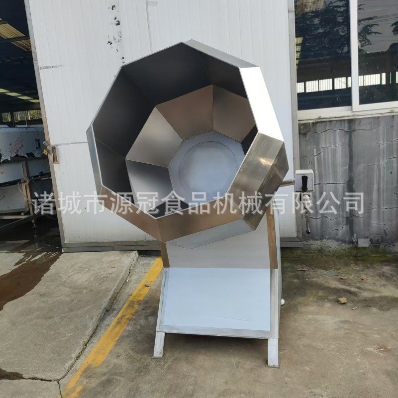 不锈钢圆筒拌料i机多功能八角拌料机全自动八角拌料撒粉机供应