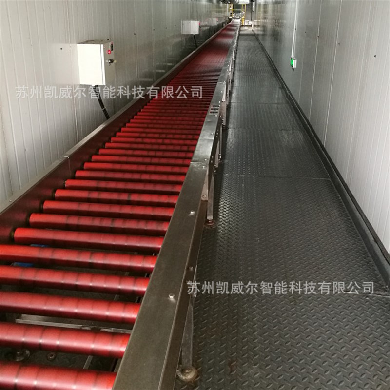 纸箱打包滚轮输送带辊轴传送机90度转向顶升旋转Z不锈钢传动