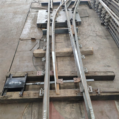 手动扳道器SL-120弹簧式扳道装置卧式移轨器P50钢轨用扳道器