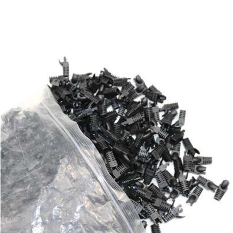 异形网络水晶头护套 m环保RJ45网线爪子 水晶头保护护套1000/包