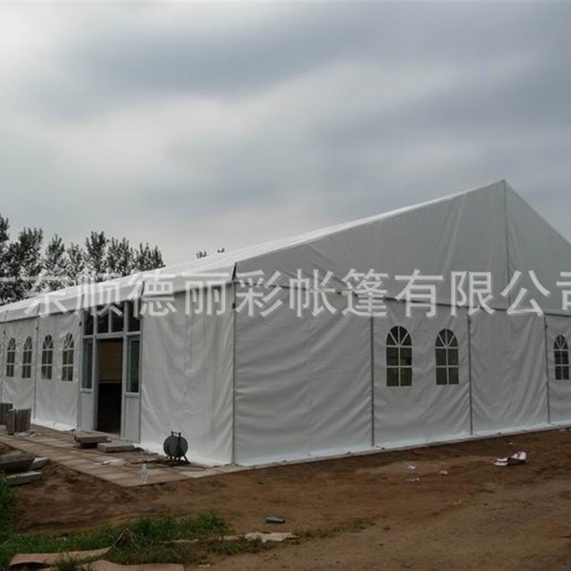 直销大跨度铝合金篷房 展览展会篷房 婚会篷房T人字脊移动篷房