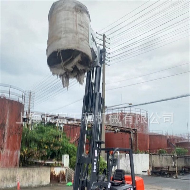 合力H2000三节门架升高4.5米燃油叉车配卡斯卡特X双臂动圆抱夹