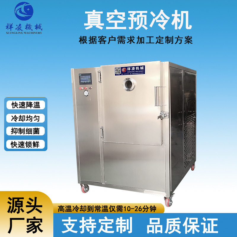 小型真空预冷机盐焗鸡真空冷却机米饭包子快速速冷机厂家