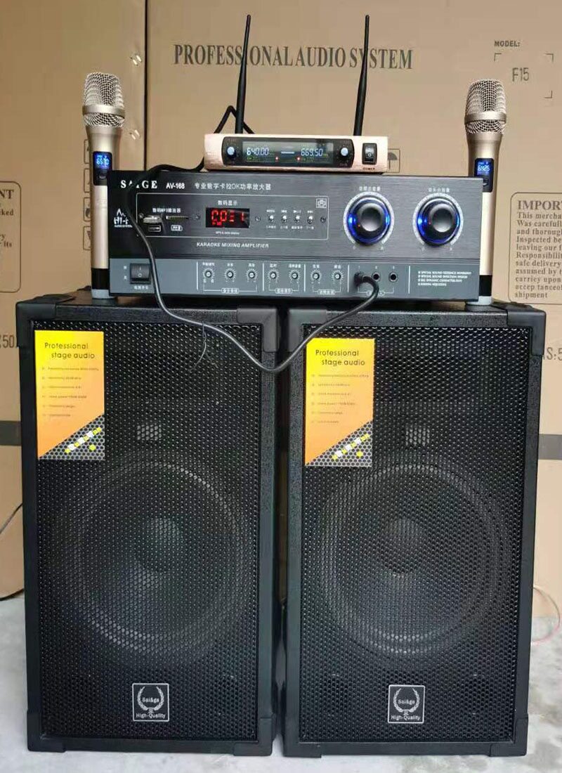 10寸会议ktv音响套装无线会议系统中小型室舞蹈教学培训音箱