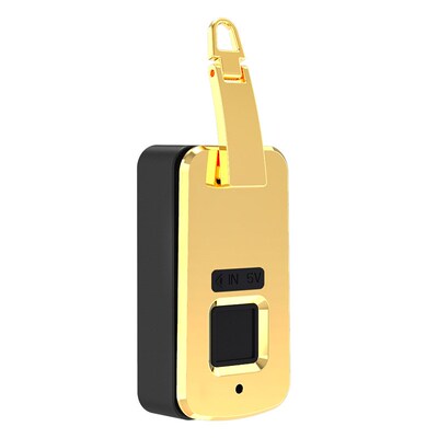 Embeddedd Smart and Chargeable Fingerprint Lock for  Handbag