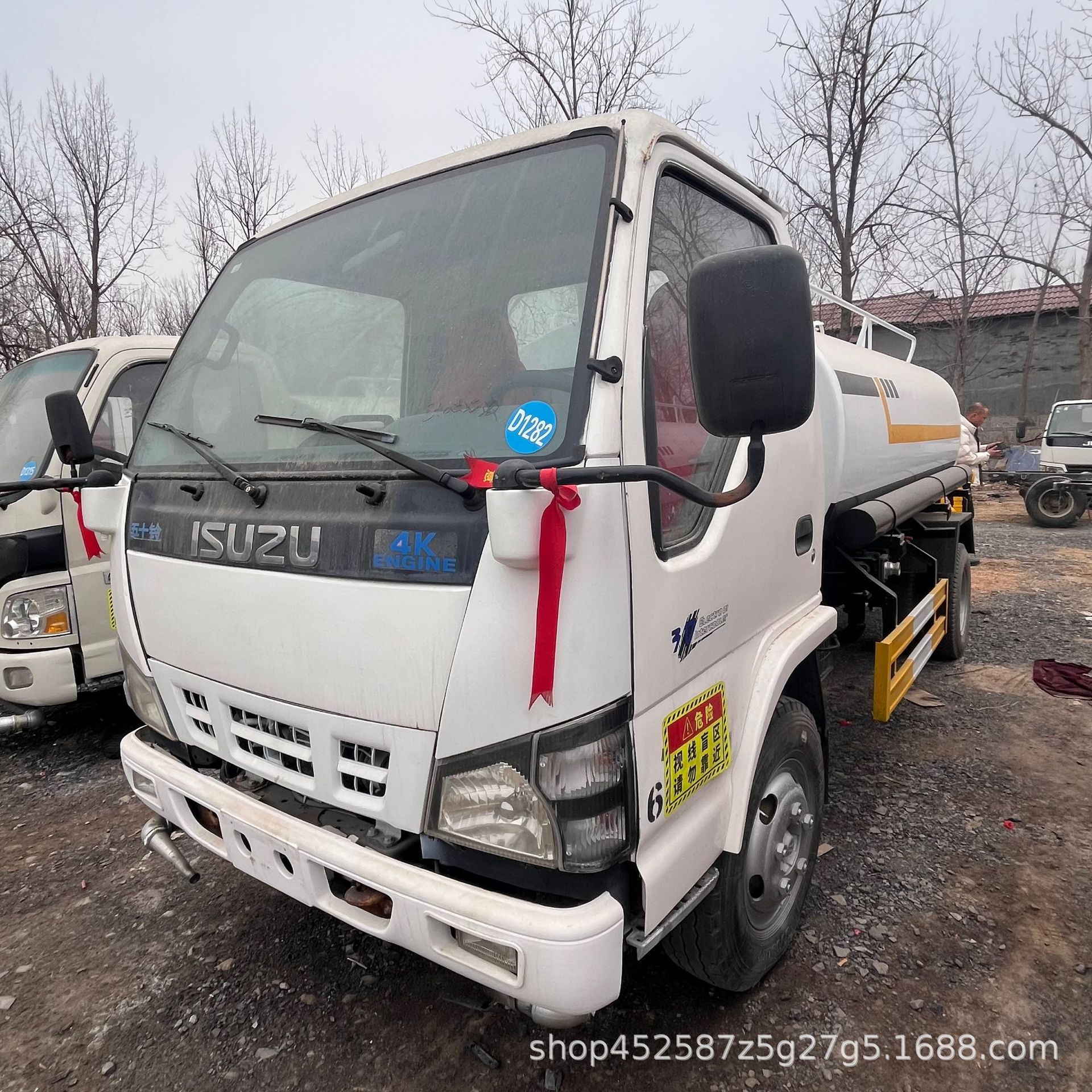 五十铃 库存车 多功能小型洒水车3-15立方绿化工程防尘洒水车出口