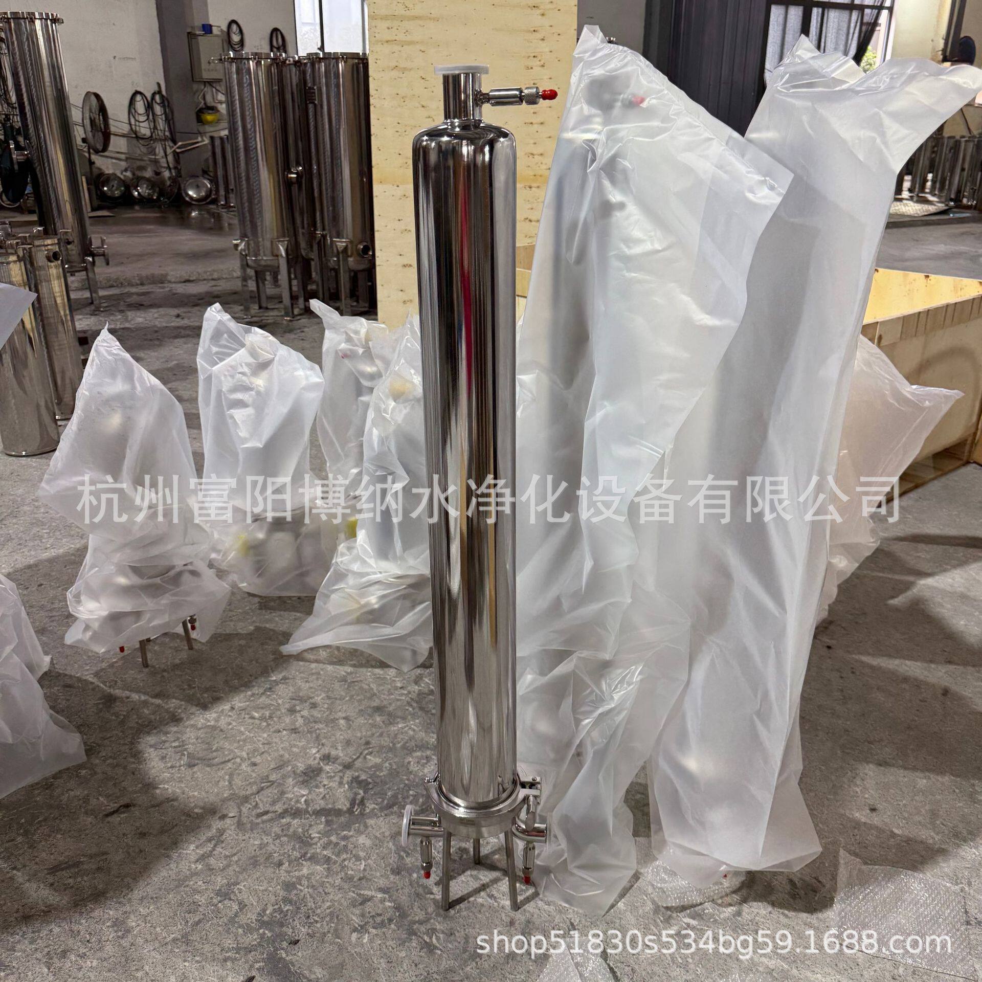 不锈钢卫生级微孔膜单芯过滤器10寸20寸不锈钢微孔膜过滤器厂家