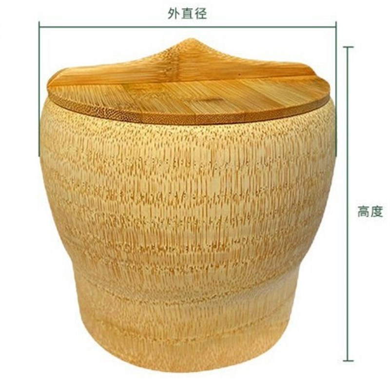 野炊竹根蒸饭桶楠竹筒饭竹筒竹根露营家用蒸饭竹甄子W蒸筒整竹蒸