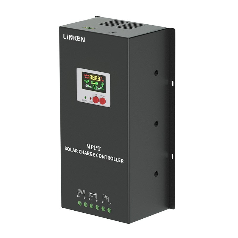 MPPT太阳能控制器80nA 12V-48V光伏230V发电全自动 太阳能板光伏