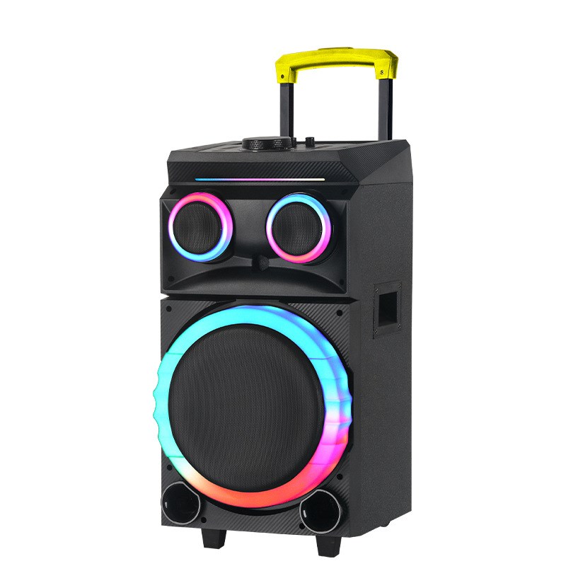 HIFIb音质广场舞大喇叭拉杆大音响便携试音响广场专用移动