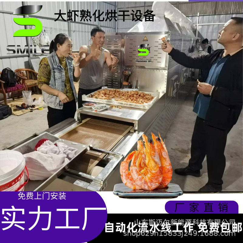 隧道式海产烘干机可控温均匀烘干