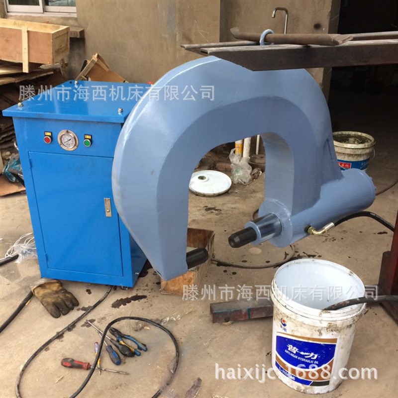 42T冷铆机 铆接铆钉直径18mm 悬挂式液压冷S铆钳 铆接机直销