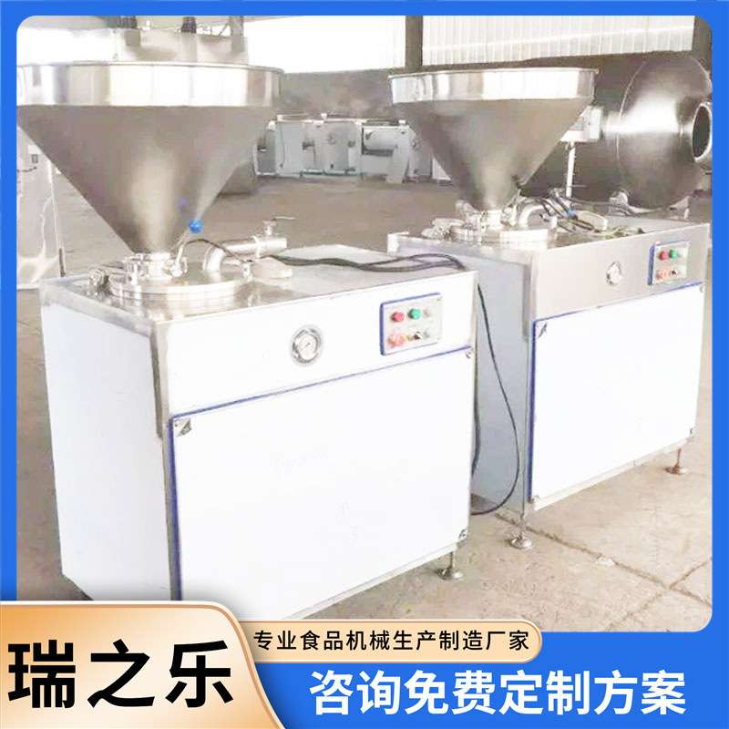灌肠机全自动火腿肠腊肠气动灌肠机青岛老火腿生产设备灌肠机厂家