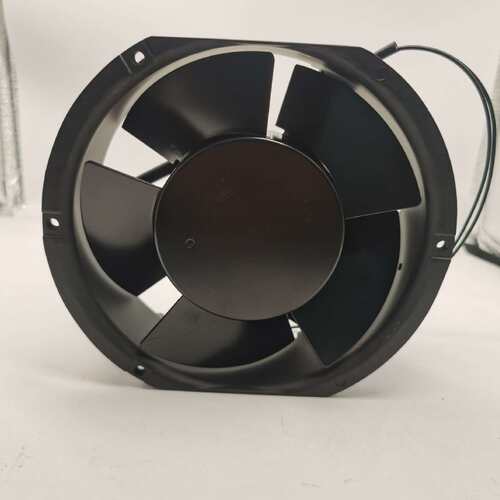 机柜机械设备用高品质大风量风扇17251DC24V直流金属叶片散热风扇