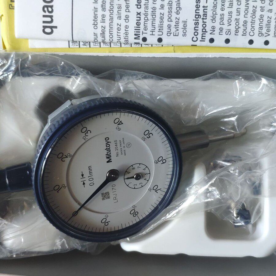 2046S三丰MitutoyoS指针式百分表,量表,量具,千分表刻度杠杆