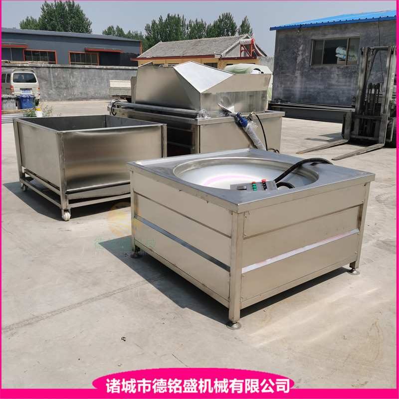 柜台上小容量鸡腿油炸锅 条皮拉皮锅 炸直肉皮设备