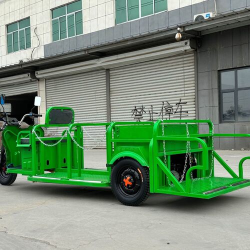 2台6桶电动保洁垃圾收集车