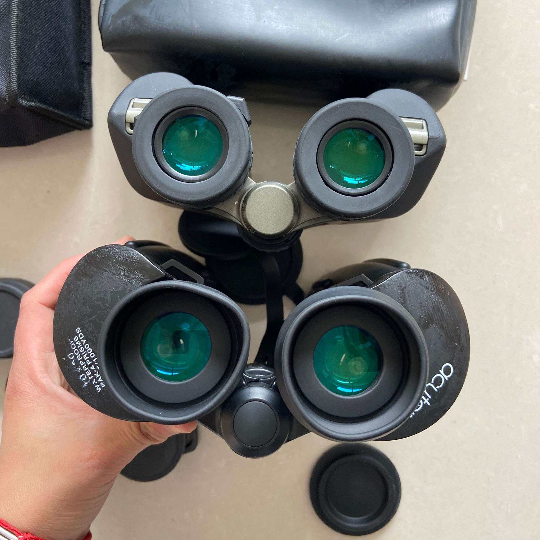 清库!ACTUER 8x45 10x50高倍高清手持望远镜 成人户外双筒望眼镜