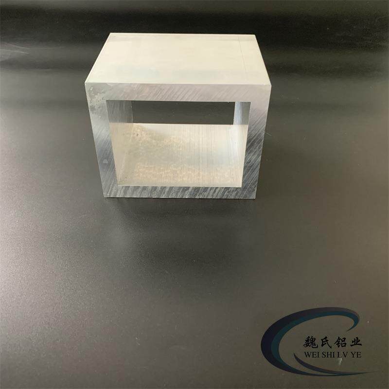 矩管四1支00*80*16063-T50mm形铝合金方管方管模型撑6063方管空心