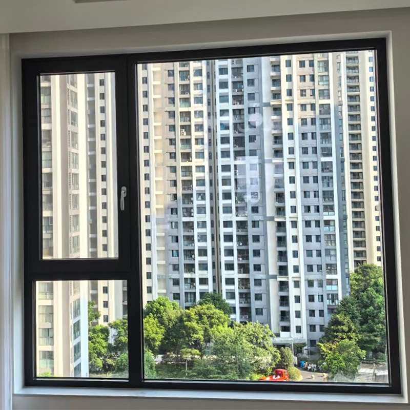 佛山断桥铝系统门窗隔音平开窗卧室窗铝合金封阳台落地窗户系统窗