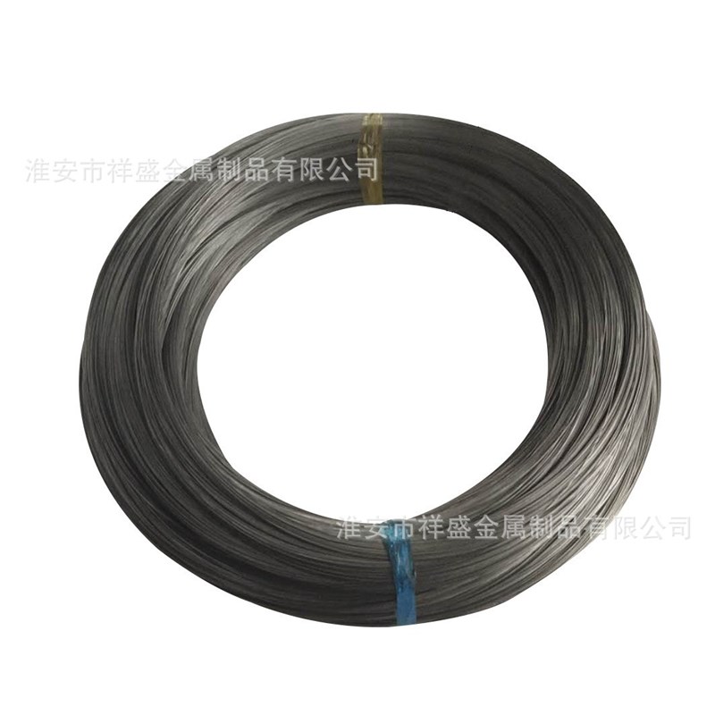 江苏现货便宜油淬火黑色针布钢丝0.35H5mm 制刷用本色针布钢