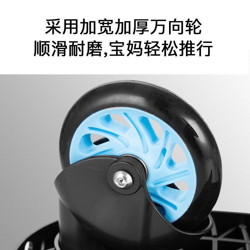 双人二胎a推车神器婴儿出行遛娃手推车辅助踏板小尾车加座