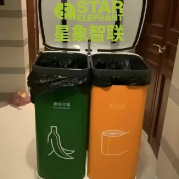智能收垃圾机器人自动导航清运