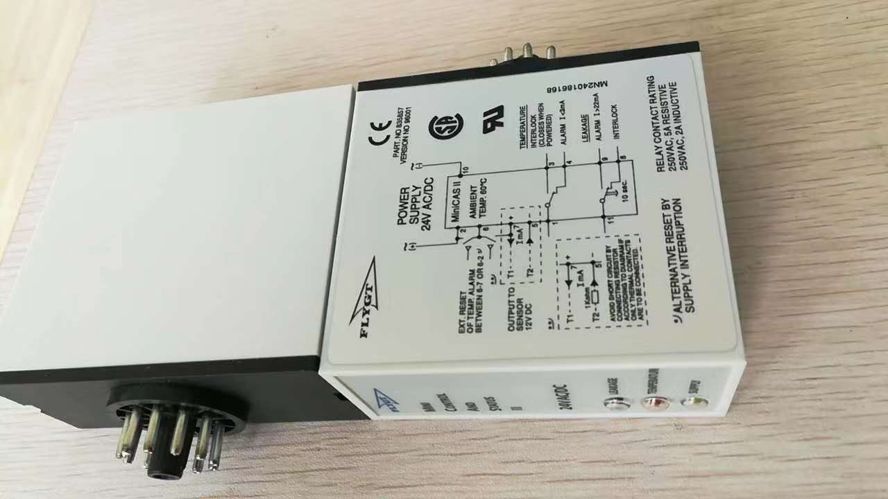 飞力保护器 24V泄漏监测继电器Mini CASII 潜水泵漏水超温保护器