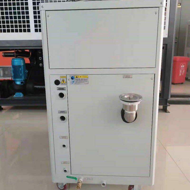 工业小型冷水机冷k冻机风冷式冷水机组不绣钢水箱冰水机低温冷冻