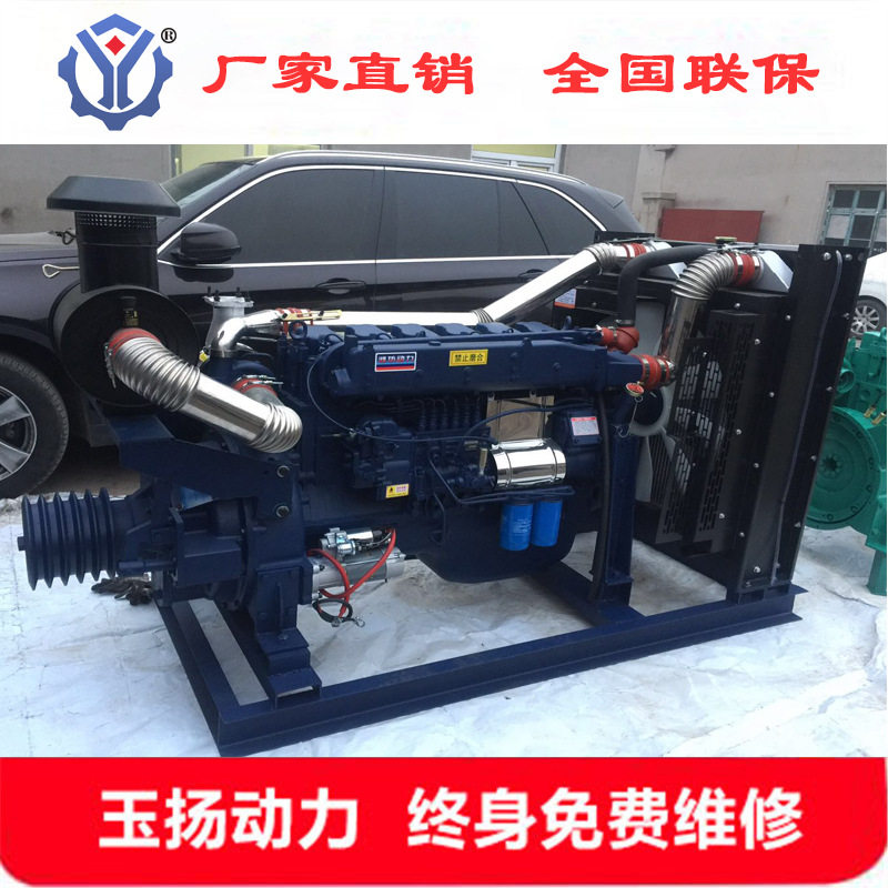 固原6126ZLP六缸柴油机 配套潍坊250千瓦粉碎机专用柴油发动机