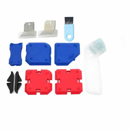 12件套刮胶板 除胶灌浆刮刀 修抹胶封腻子Silicone Profiling Kit