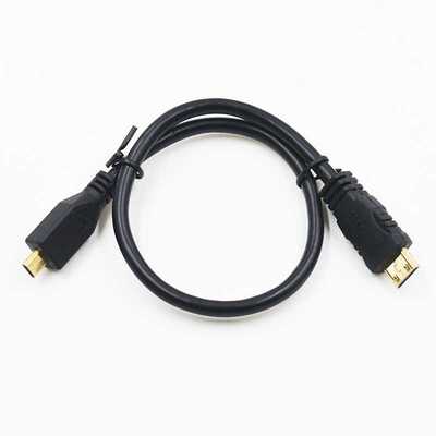 MINI HDMI转MICRO HDMI电脑电视高清视频线单反支持4K