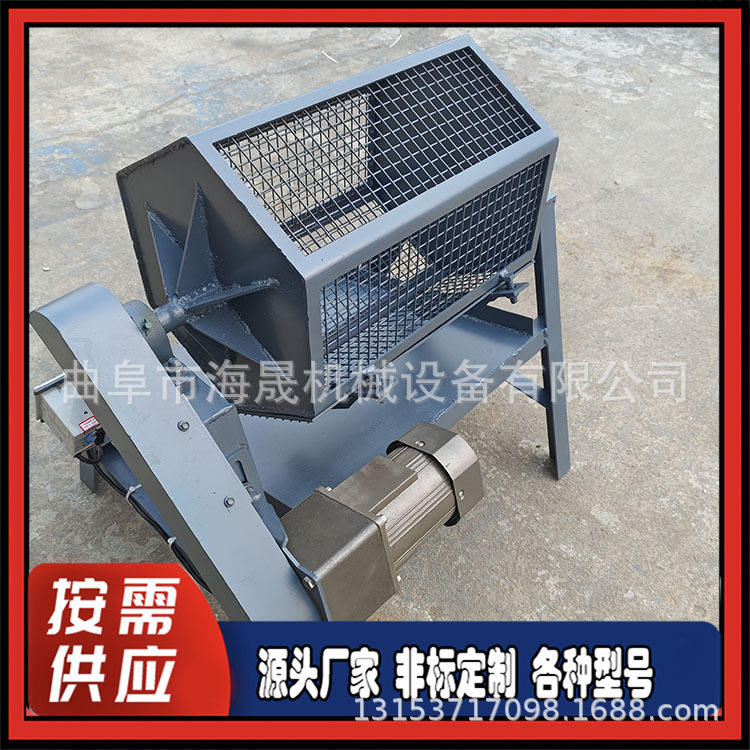不锈钢件去毛刺打磨机加工铁块打磨除锈机六角滚筒抛光机