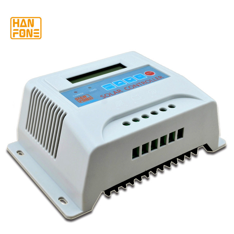 光伏发电控制器太阳能发电系统控制器PWM自动识别12V24V广州厂家