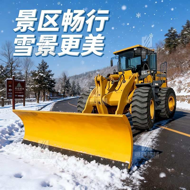 装载机加装高速公路除雪铲 道路积雪清理推雪板 市政环卫除雪
