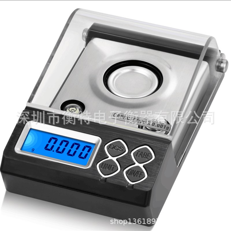 迷你珠宝秤 电子称 0.001G 小型天平 5S0G 电子克重称