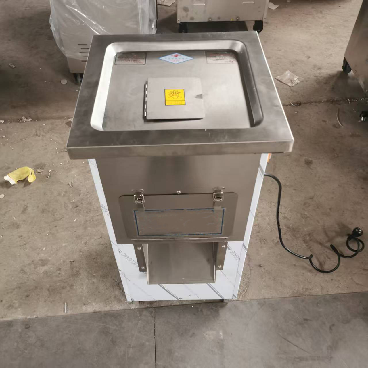 浙厨一次成型切丝机鸡柳鸡胸肉切条机不锈钢切肉丝机商用全自动