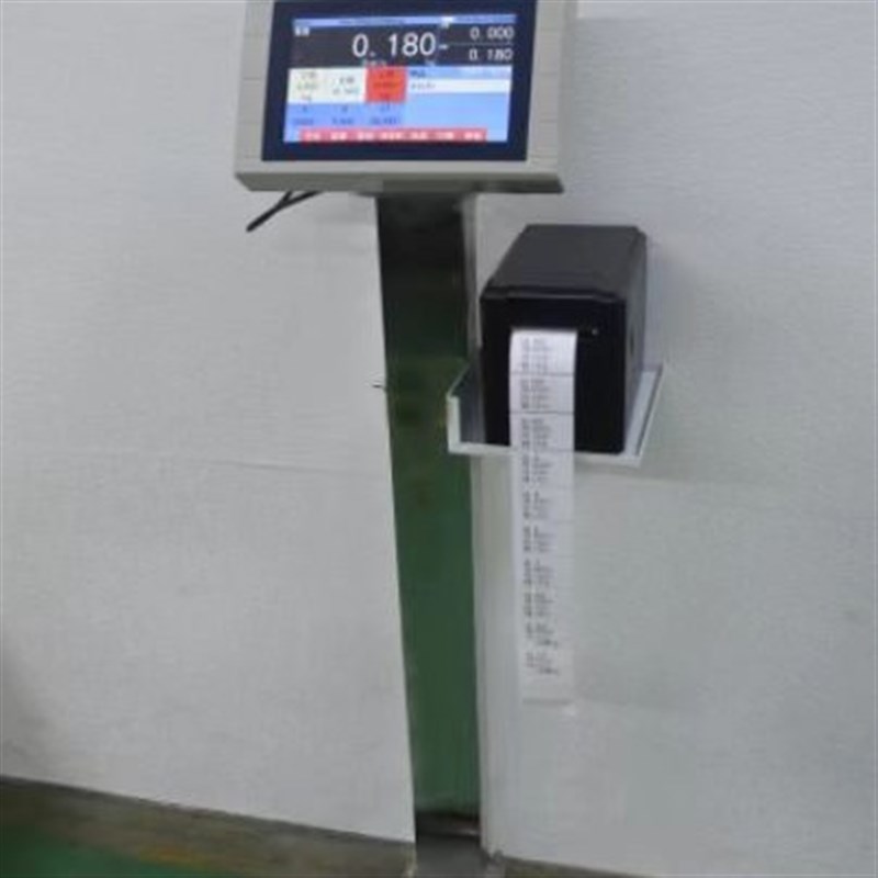 智能打印称 触摸屏智能打印台秤 不干胶标签智能打印电子磅 100k
