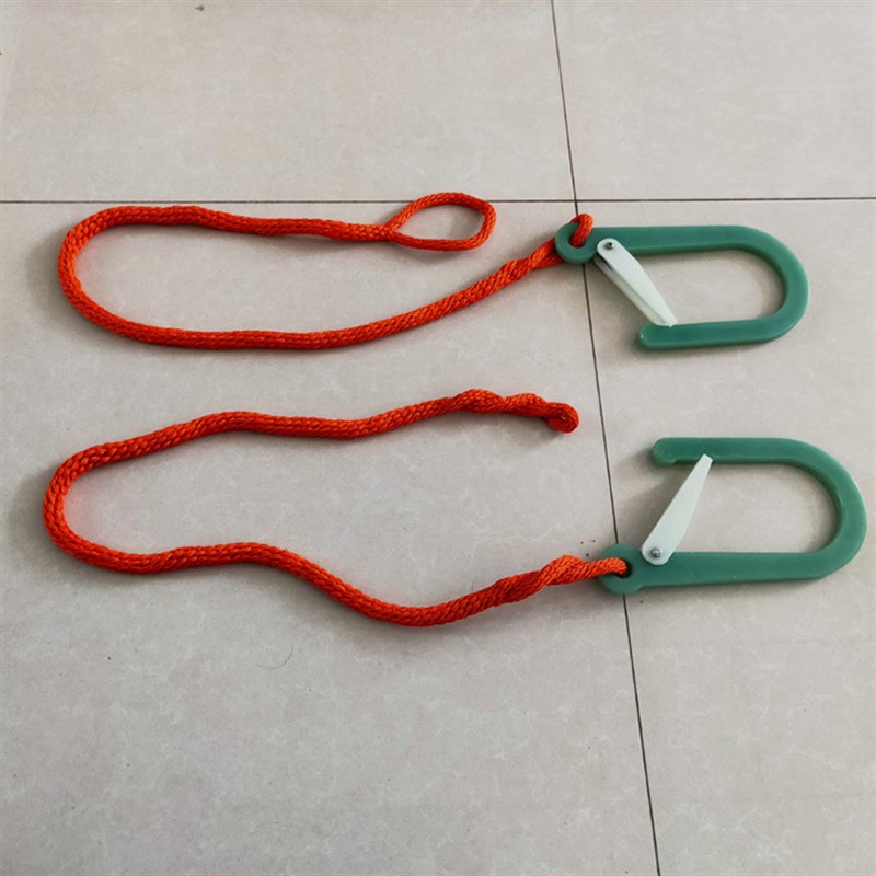 绝缘蚕丝旁路小吊绳下引线连接头E吊绳手工编织防潮蚕丝旁路挂绳