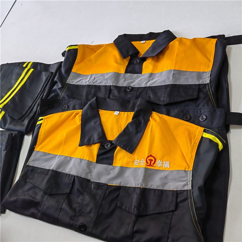 调车员检车员衣服套装 铁路春秋款工作服 铁.路工人工装