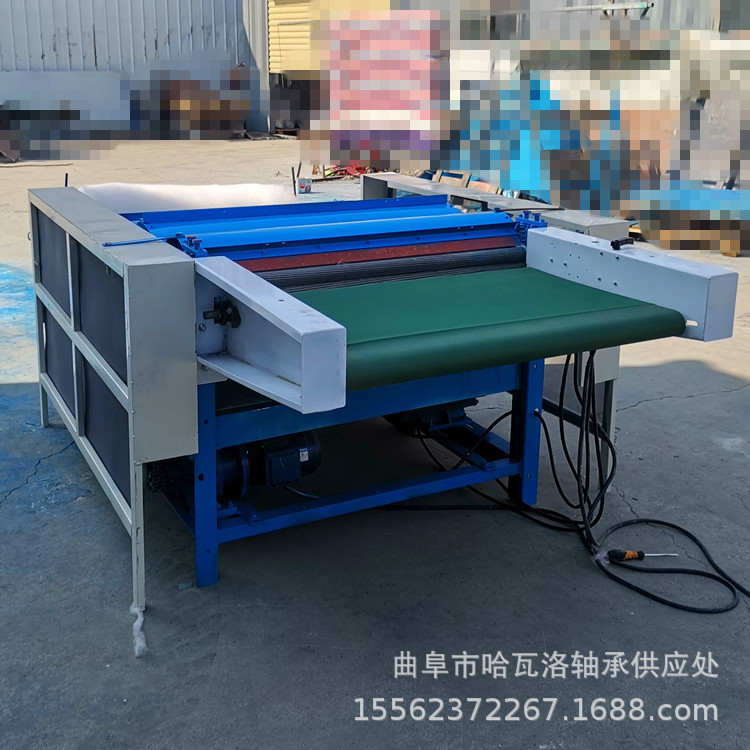 吸尘式80型单辊化纤棉梳理机