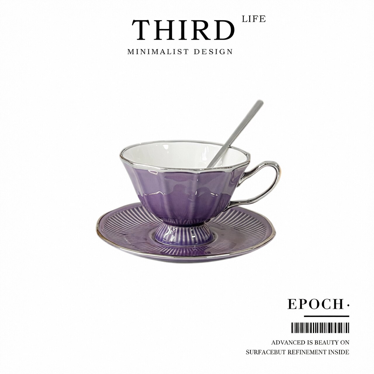 Life's·Epoch·复古精致咖啡拉花杯十二角杯轻奢欧式杯具 | 时代