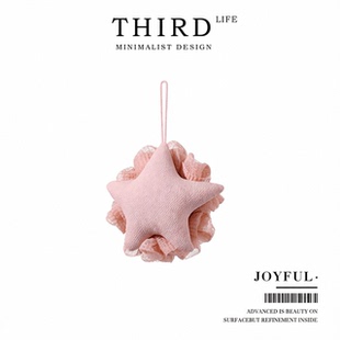 Life's·Joyful·两用高档起泡超柔软沐浴球可爱浴花搓澡巾 |乐翻