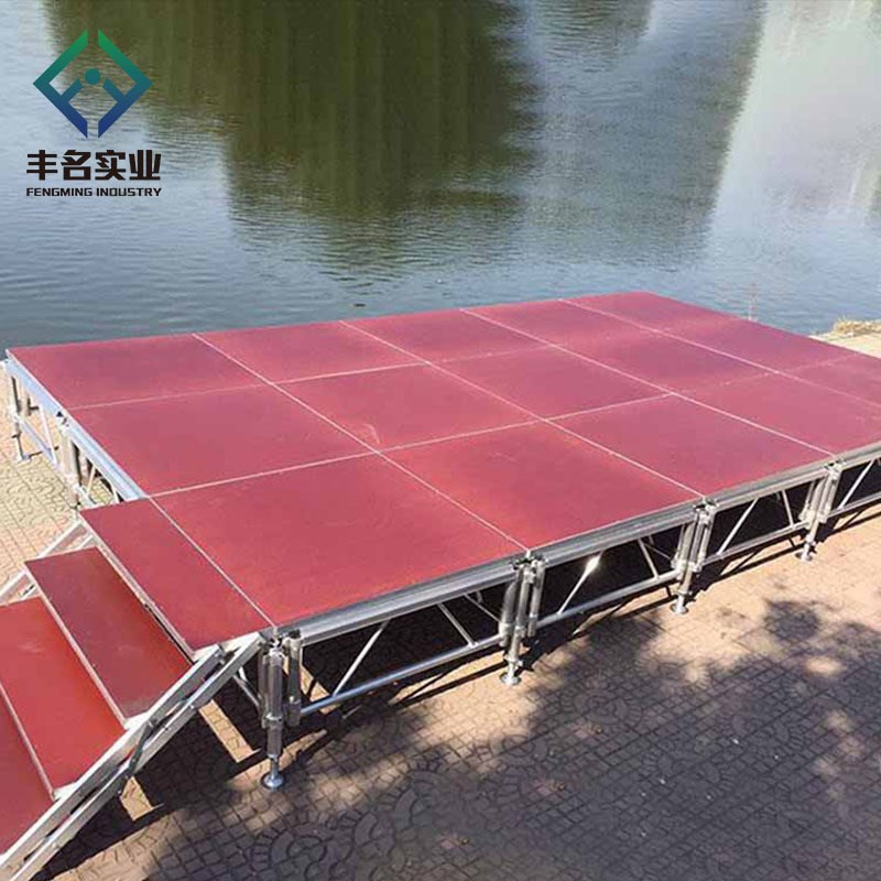 演出高档活动铝合金舞台  简易拼A装快捷舞台  升降插销式快捷舞