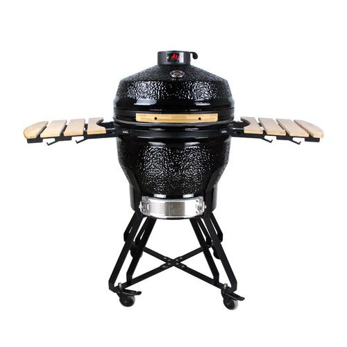 新款22寸陶瓷烧烤炉现o货庭院休闲烧烤架外贸出口烤鸡炉BBQ Grill